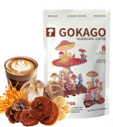 GOKAGO mushroom coffee, cocoa flavour