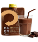Korean protein shake, rich cocoa